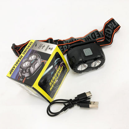 Фонарь налобный Bailong 666-2 XPL, Мощный фонарь на голову, Наголовный фонарь, Надежный налобный фонарь