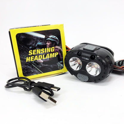 Фонарь налобный Bailong 666-2 XPL, Мощный фонарь на голову, Наголовный фонарь, Надежный налобный фонарь