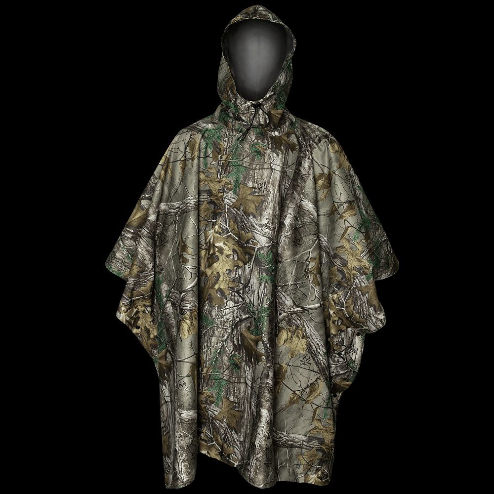 Качественный тактический дождевик - пончо. Военный плащ – накидка от дождя