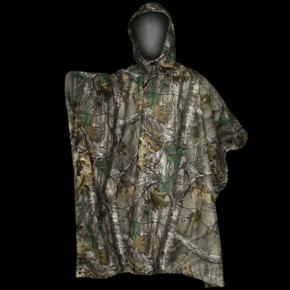 Качественный тактический дождевик - пончо. Военный плащ – накидка от дождя