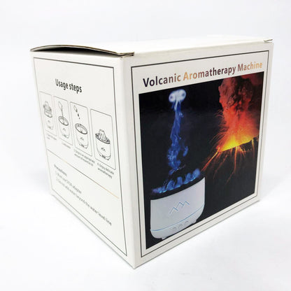 Увлажнитель воздуха Вулкан с эффектом пламени и подсветкой увлажнитель-ночник Аромадиффузор с подсветкой