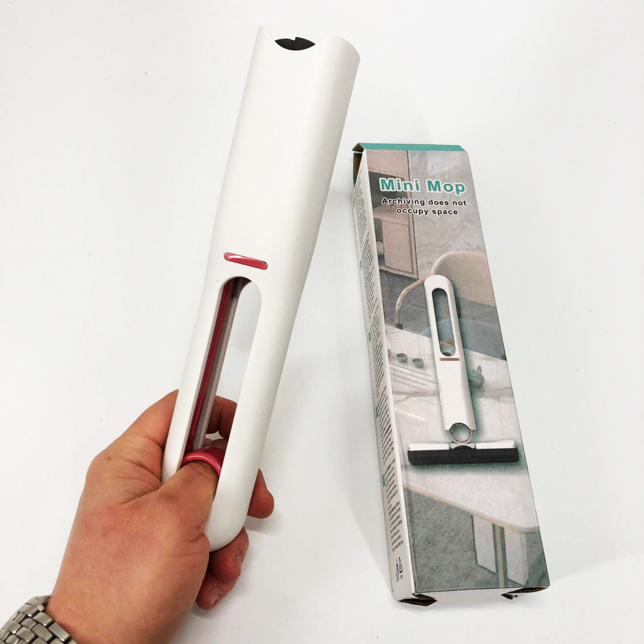 Мини-Швабра с отжимом портативная MINI MOP