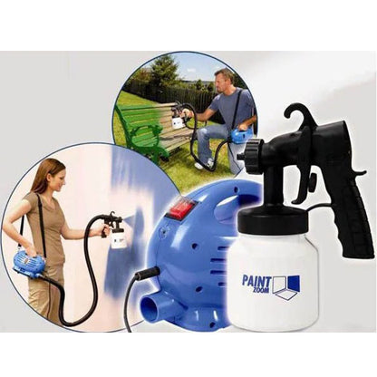 Краскопульт пневматический, Распылитель краски пулевизатор, Электрические краскораспылители