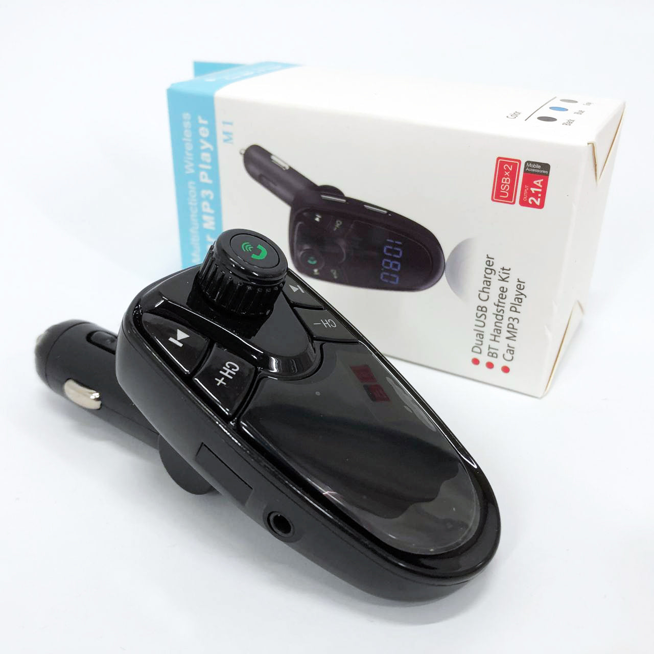 Трансмиттер M1, Трансмиттер для музыки в машину передатчик для музыки в машину, Качественный фм модулятор