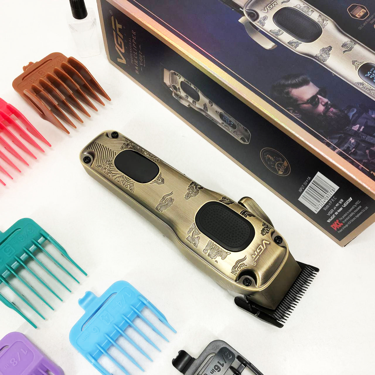 Аккумуляторная машинка для стрижки VGR V-027