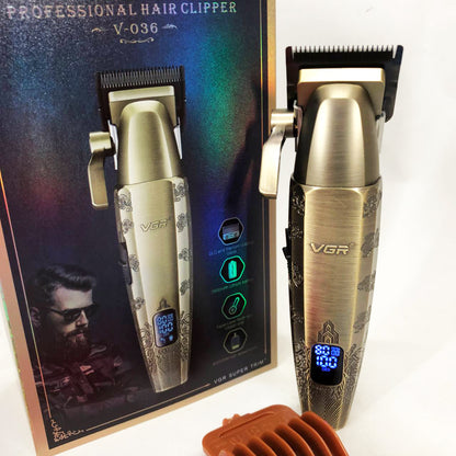 Аккумуляторная машинка для стрижки VGR V-036