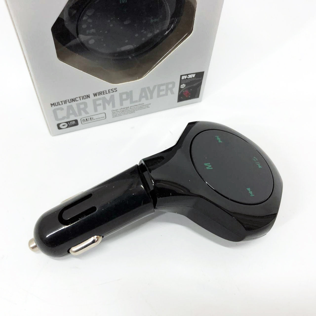 Трансмиттер Автомобильный FM модулятор FM H29 BT, Модулятор для мобильных устройств в авто. Цвет: черный