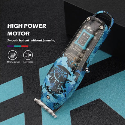 Триммер для волос и бороды профессиональный VGR V-923 аккумуляторный с LED-индикатором