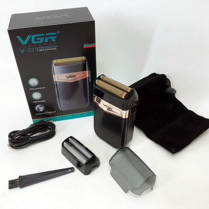 Электробритва VGR V-331, шейвер бритва триммер для стрижки усов и бороды профессиональная мужская бритва