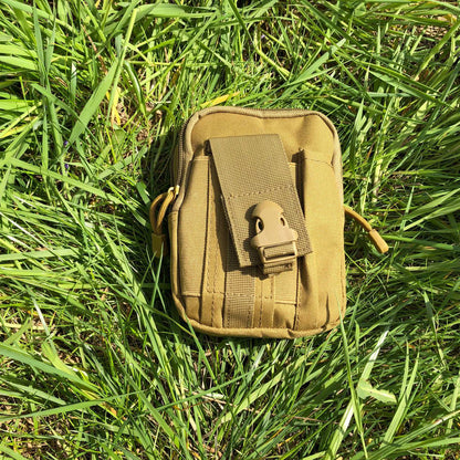 Тактична сумка - сумка для телефону, система MOLLE органайзер тактичний з кордури. Колір: койот