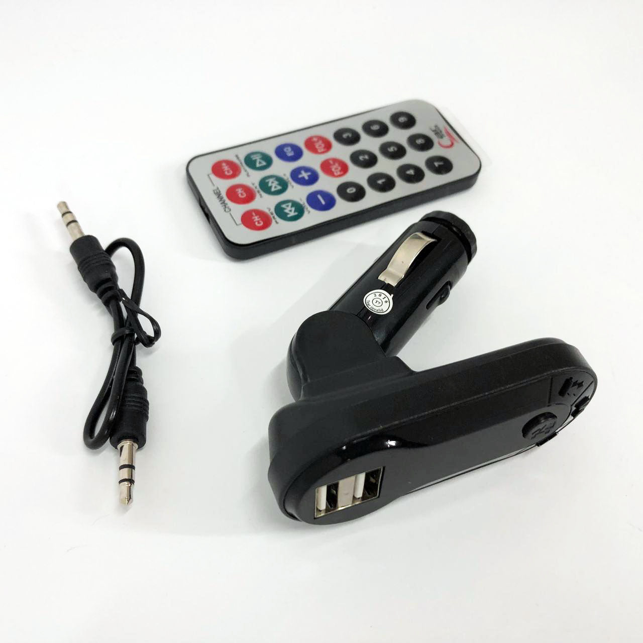 Автомобильный трансмиттер/модулятор CM i9, Блютуз фм трансмиттер, Модулятор для автомобиля. Цвет: черный