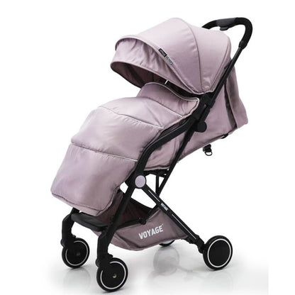 Детская прогулочная легкая коляска книжка складная Voyage Smart T3101F. Цвет: розовый