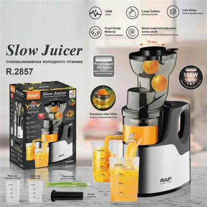 Соковыжималка из нержавеющей стали RAF R.2857 для кухни соковыжималка для фруктов