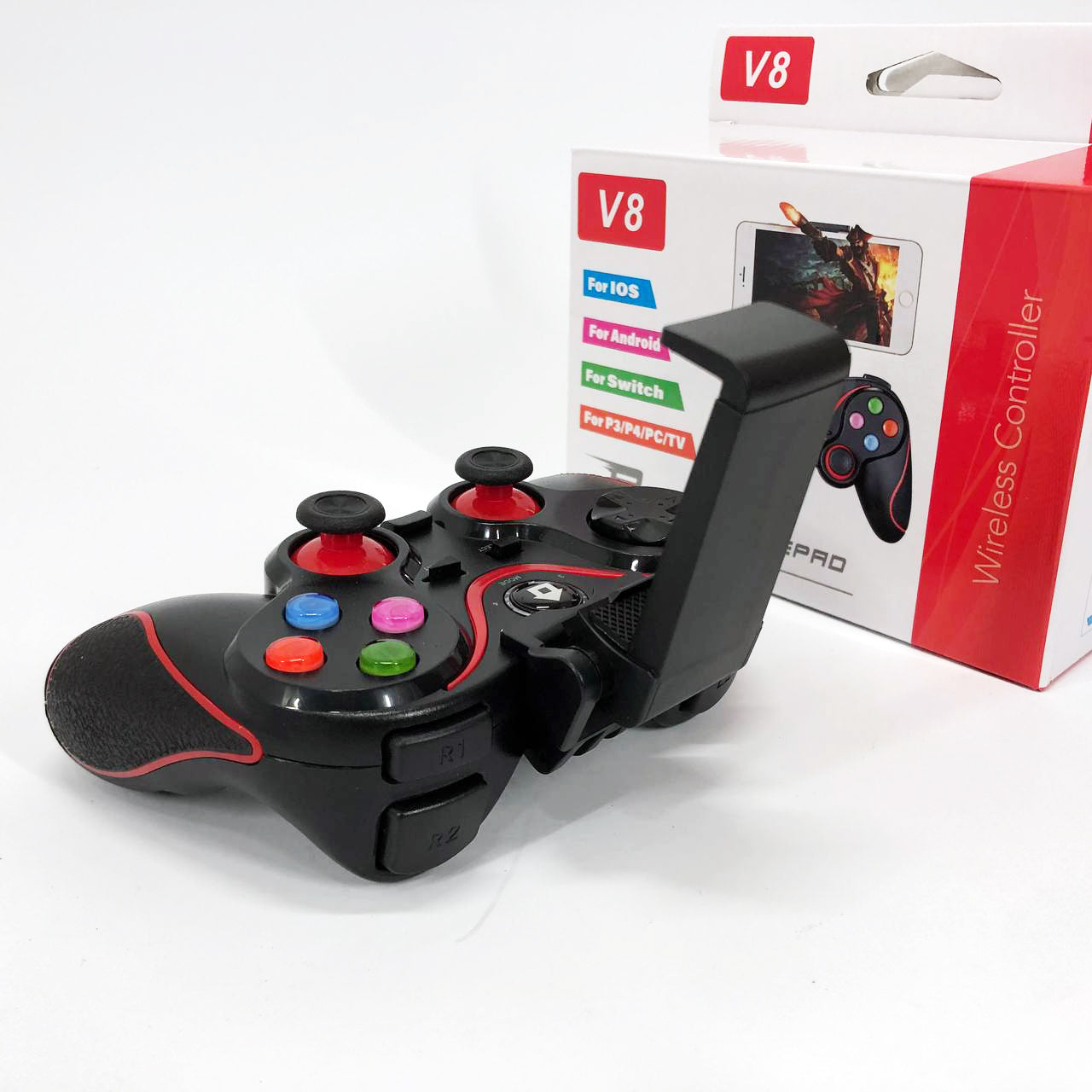 Беспроводной Bluetooth джойстик для смартфона iOS Android UKC Gen Game V8