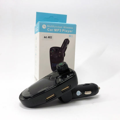 Трансмиттер M1, Трансмиттер для музыки в машину передатчик для музыки в машину, Качественный фм модулятор