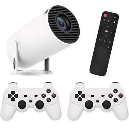 Смарт-проектор - ігрова приставка з джойстиками X10 Plus