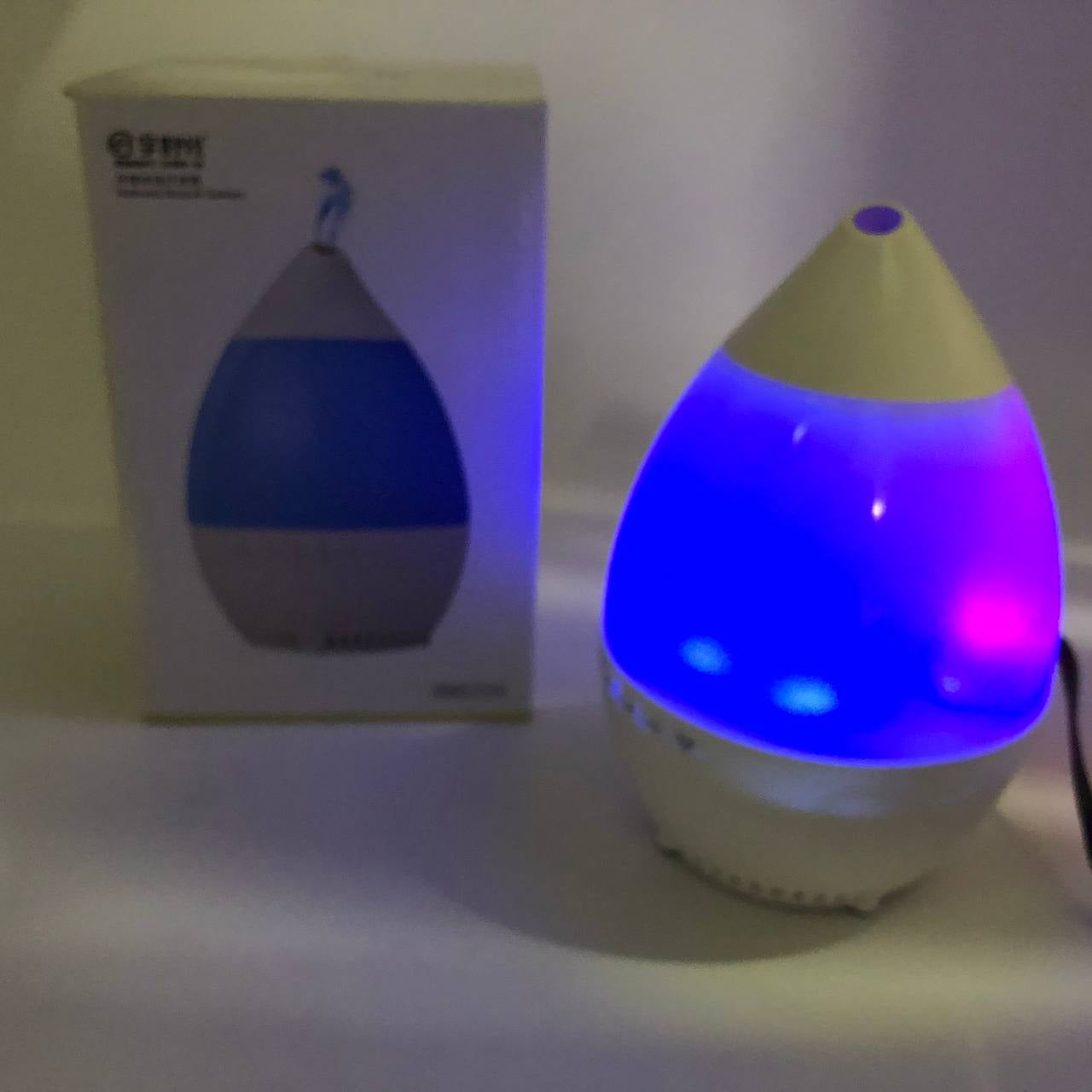 Колонка увлажнитель с диодной подсветкой JT-315, Ионизатор увлажнитель воздуха аромадиффузор. Цвет: белый