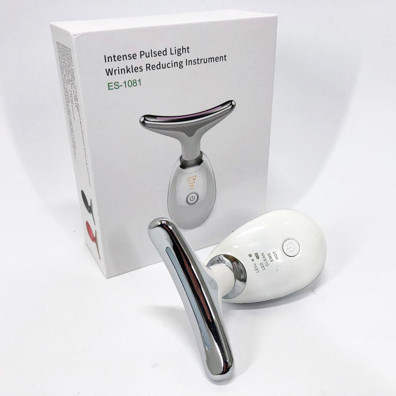 Аппарат для микротоковой терапии для лифтинга лица и шеи ES-1081 микротоковый массажер