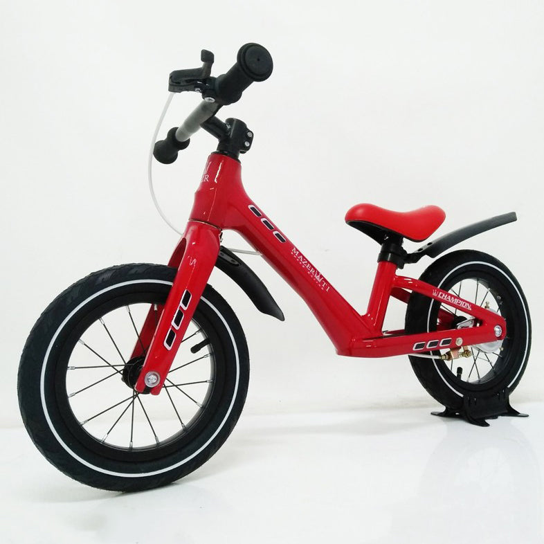 Беговел детский 12 MAZERATI NB-03 магниевый. Цвет: красный