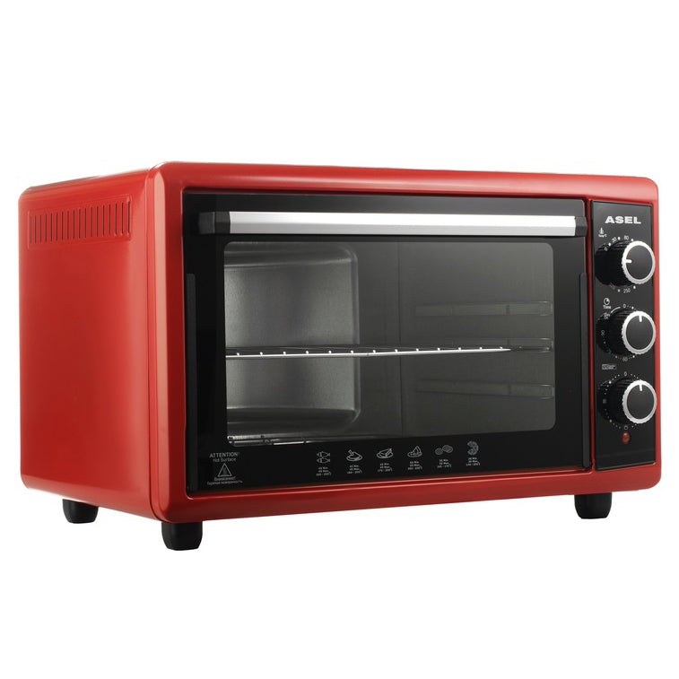 Электрическая печь ASEL AF-50-23. Цвет: красный
