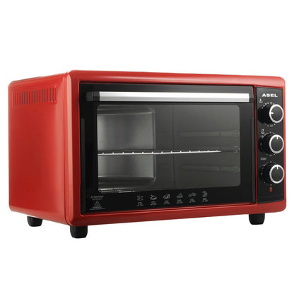 Электрическая печь ASEL AF-50-23. Цвет: красный