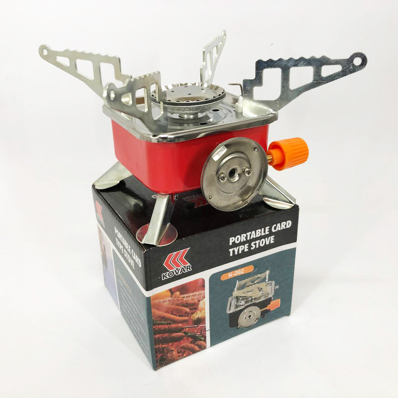 Походная портативная газовая плита, Миниатюрная газовая горелка, Таганок портативный туристический