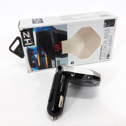 Трансмиттер Автомобильный FM модулятор FM H29 BT, Модулятор для мобильных устройств в авто. Цвет: серый