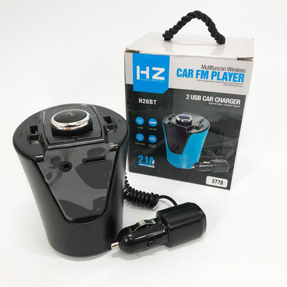 Автомобильный FM-трансмиттер модулятор HZ FM MOD H26+BT BX6 питание от прикуривателя c Bluetooth