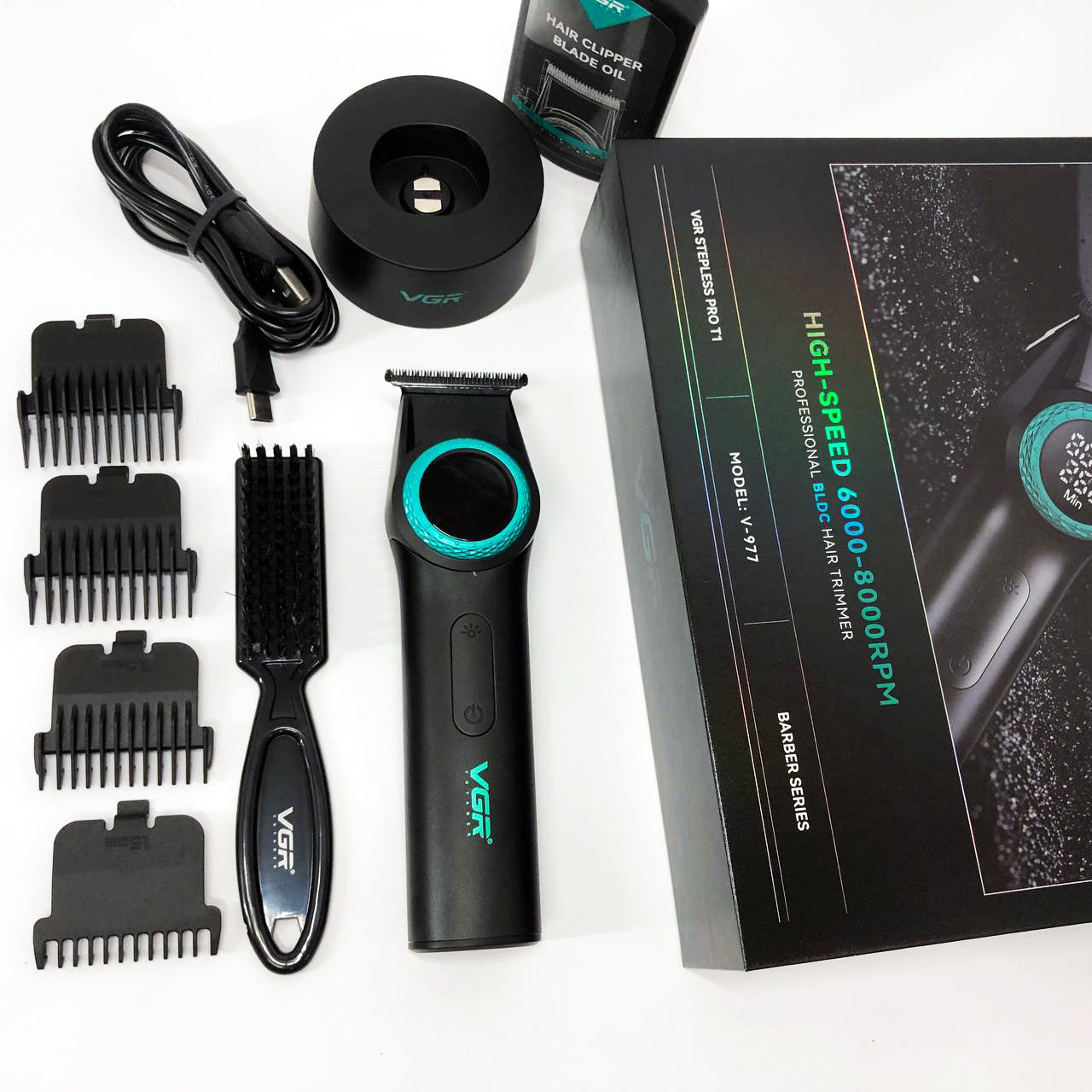 Триммер VGR V-977, регулировка мощности 6000 - 8000 RPM