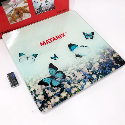 Весы напольные MATARIX MX-452 180 кг, Весы напольные для измерения массы тела, Электронные весы бабочки