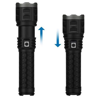 Ручной фонарь Police AK138 WHITE LASER LED PM60-TG с зарядкой USB, работающий от 4х18650 аккумуляторов