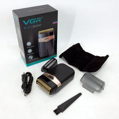 Электробритва VGR V-331, шейвер бритва триммер для стрижки усов и бороды профессиональная мужская бритва