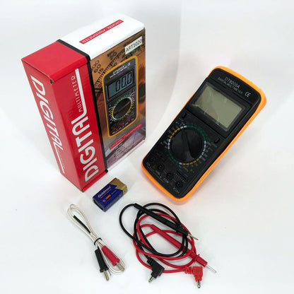 Мультиметр цифровой Digital DT-9208A универсальный, мультиметр для дома, хороший мультиметр