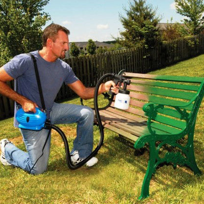 Краскопульт пневматический, Распылитель краски пулевизатор, Электрические краскораспылители