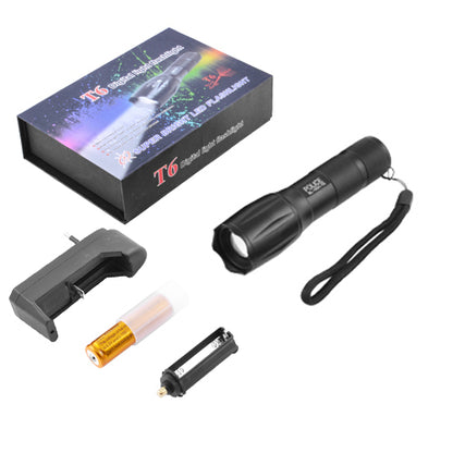 Тактический Фонарь Bailong BL-1831 T6 Police, сверхмощный фонарик, фонарик с зарядкой от сети