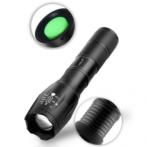 Тактический Фонарь Bailong BL-1831 T6 Police, сверхмощный фонарик, фонарик с зарядкой от сети