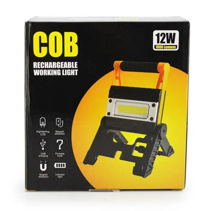 Фонарь-прожектор аккумуляторный BL MS 8006 7858 ручной, аккумуляторный кемпинговый фонарь, лампа