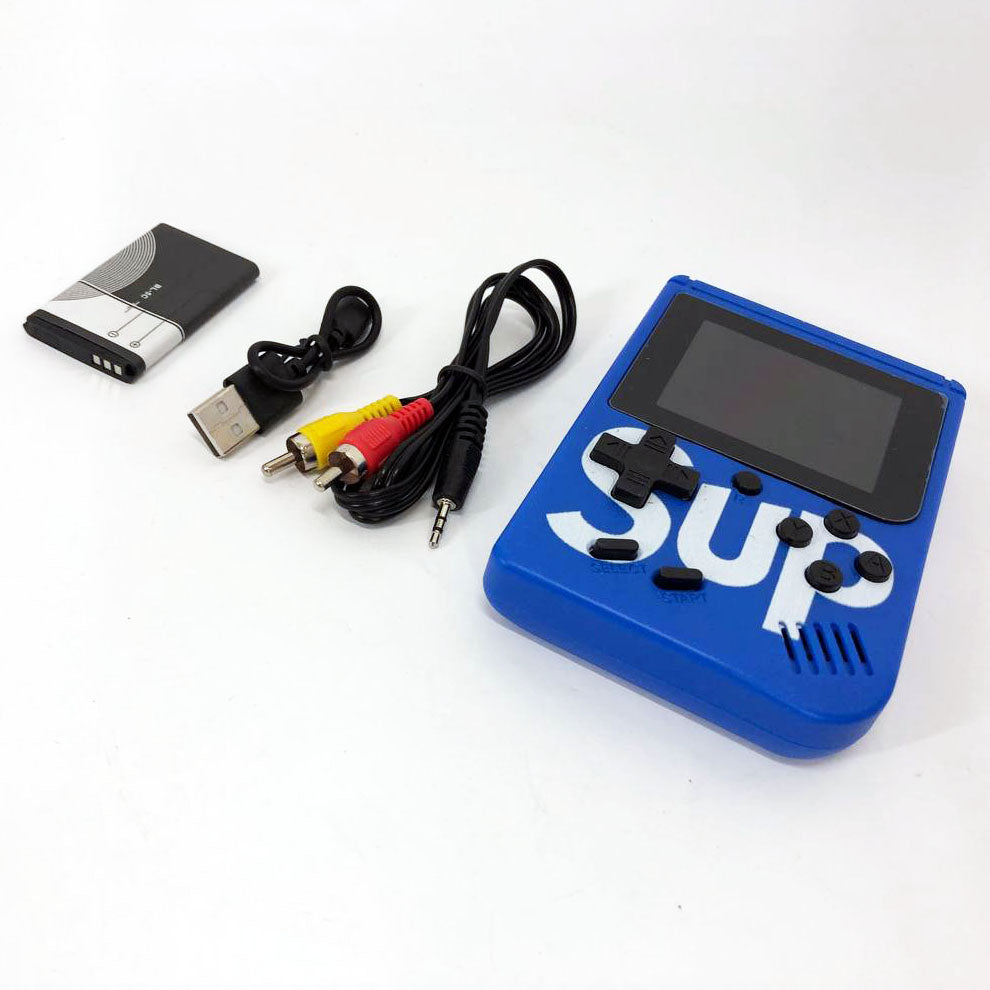 Игровая приставка консоль Sup Game Box 500 игр, Ретро приставка денди, Тетрис приставка. Цвет: синий