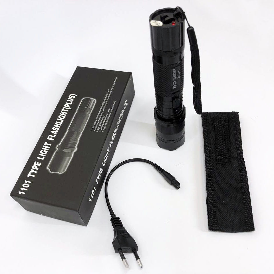 Светодиодный фонарь тактический Police BL-1101 ЗУ 220В + чехол, фонарь ручной тактический
