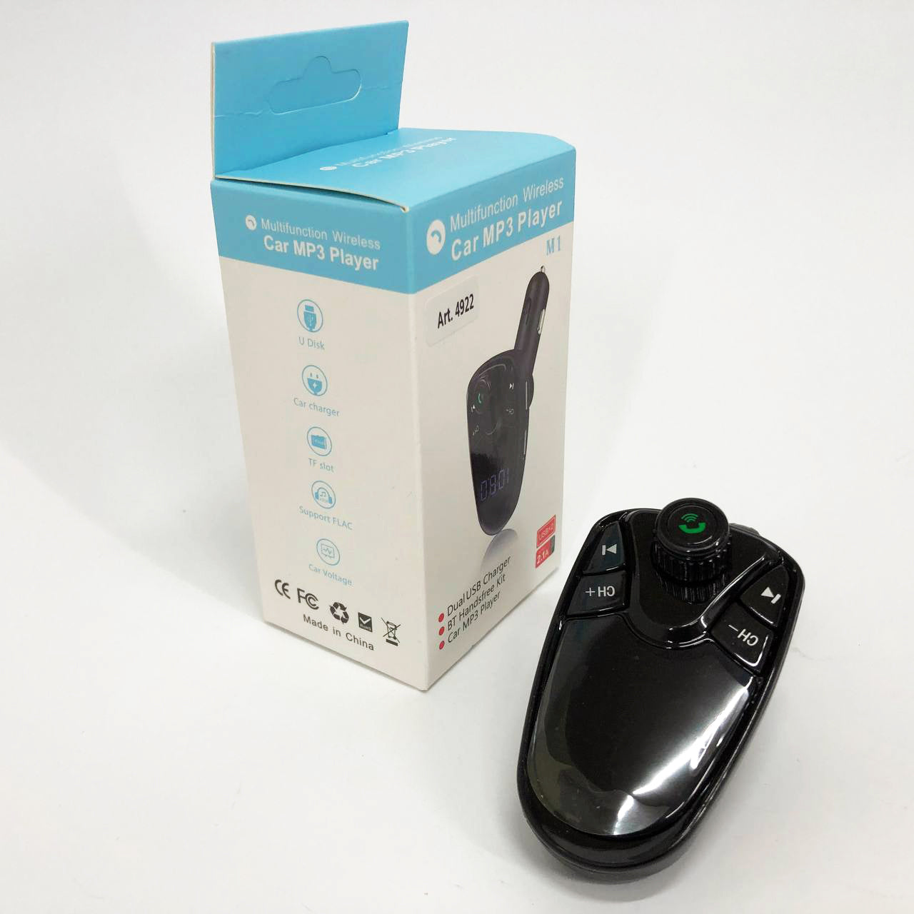 Трансмиттер M1, Трансмиттер для музыки в машину передатчик для музыки в машину, Качественный фм модулятор