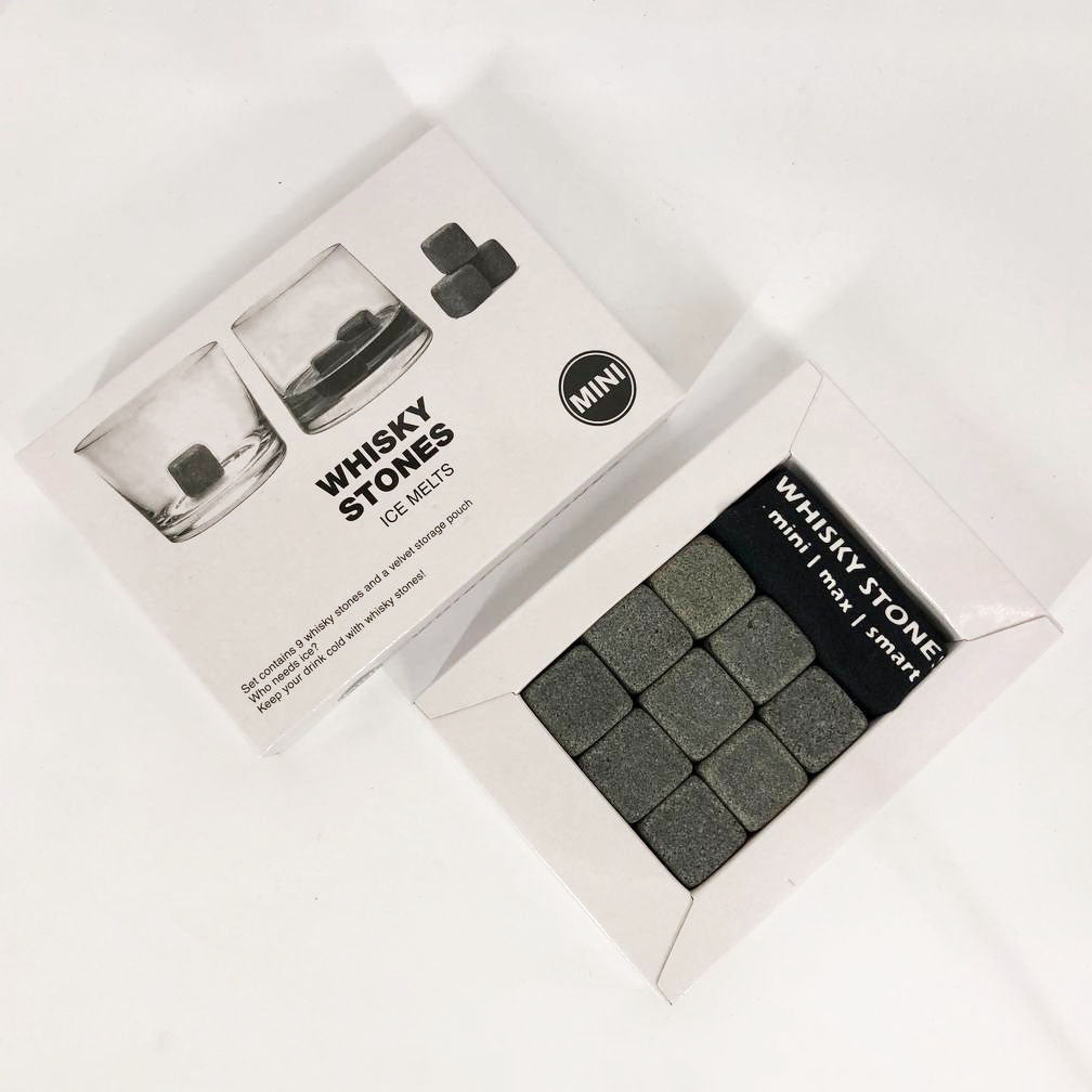 Камни для виски Whiskey Stones из стеатита (9шт)