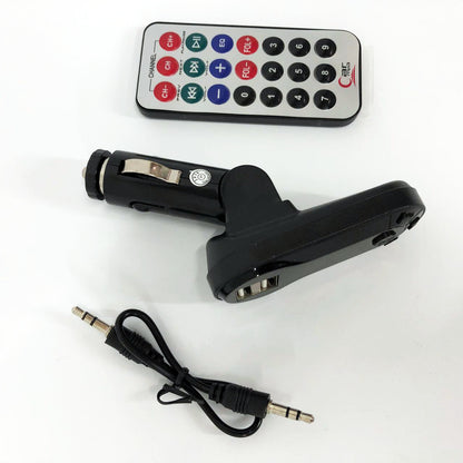 Автомобильный трансмиттер/модулятор CM i9, Блютуз фм трансмиттер, Модулятор для автомобиля. Цвет: черный