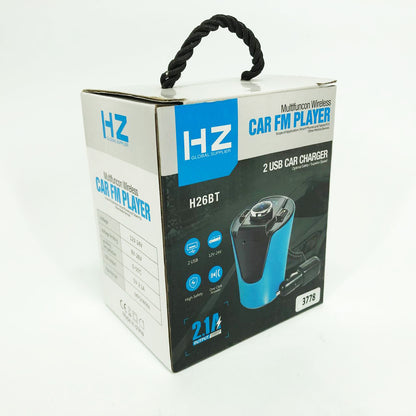 Автомобильный FM-трансмиттер модулятор HZ FM MOD H26+BT BX6 питание от прикуривателя c Bluetooth