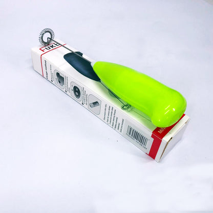 Миксер для сливок-капучинатор FUKE Mini Creamer для взбивания молока, сливок. Цвет: салатовый