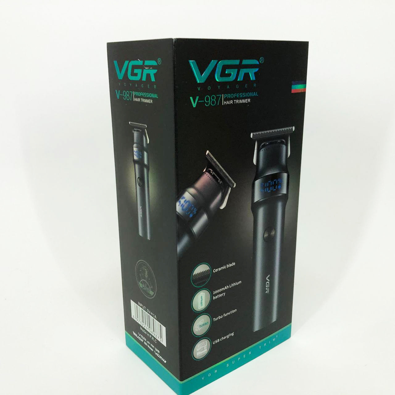 Машинка для стрижки волос VGR V-987, Машинка для стрижки волос беспроводная, Vgr машинка для стрижки