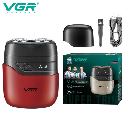 Электробритва VGR V-345. Цвет: красный