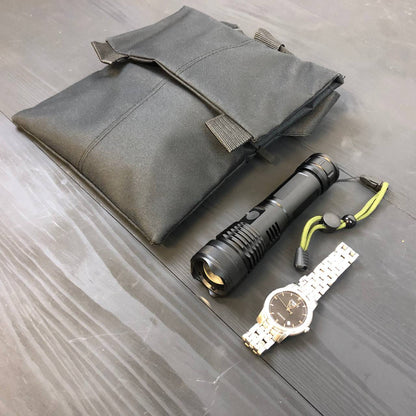 Набор: Сумка с кобурой + фонарь тактический POLICE BL-X71-P50