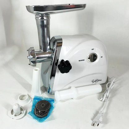 Мясорубка Suntera SMG-5418W, электромясорубка для дома, мясорубка с металлическим редуктором