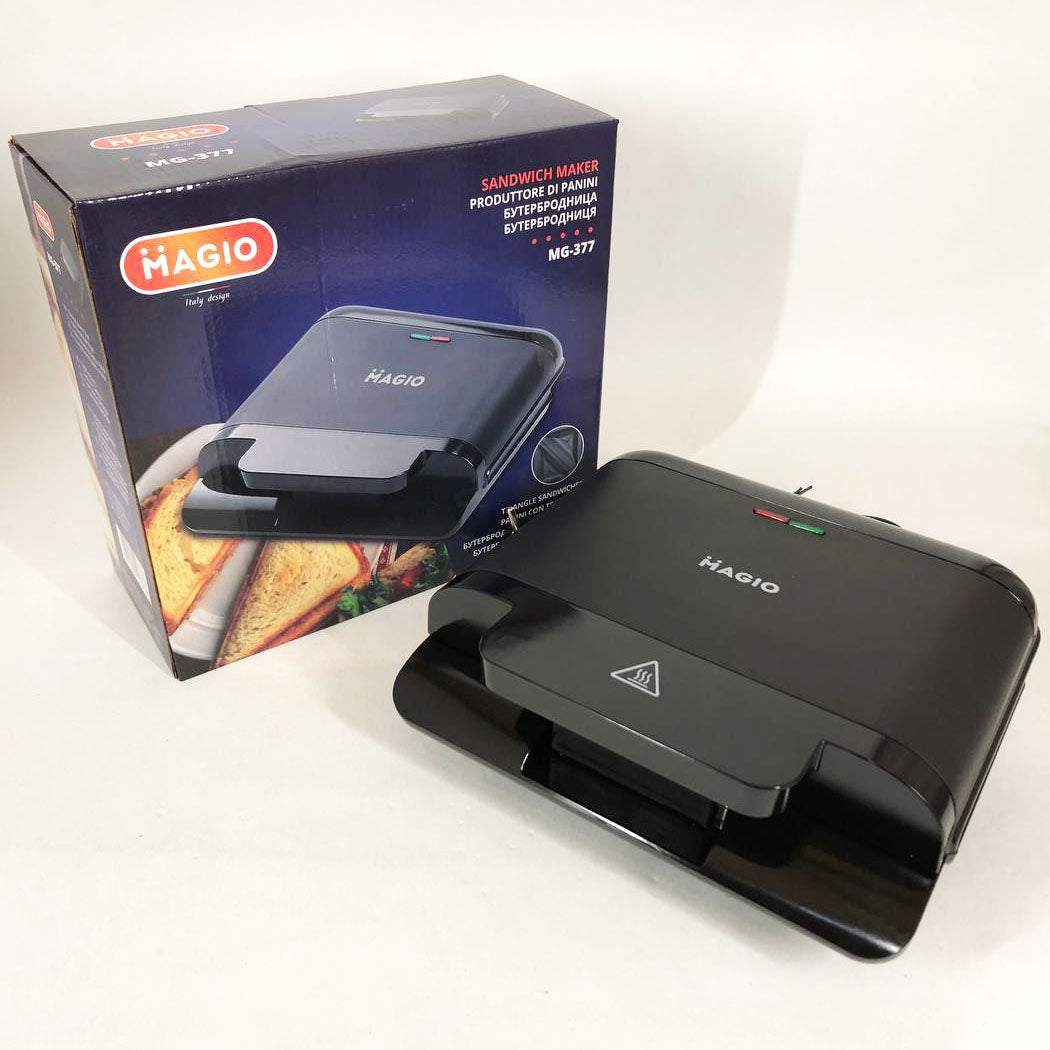 Бутербродница сендвичница MAGIO MG-377, бутербродница бытовая, бутербродница электрическая