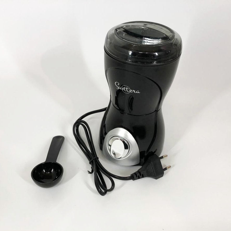 Кофемолка Suntera SCG-601B 200 Вт, кофемолка мощная, кофемолка електрична, измельчитель кофейных зерен